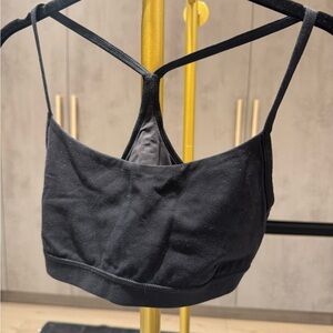 TNA Black Strappy Sports Bra